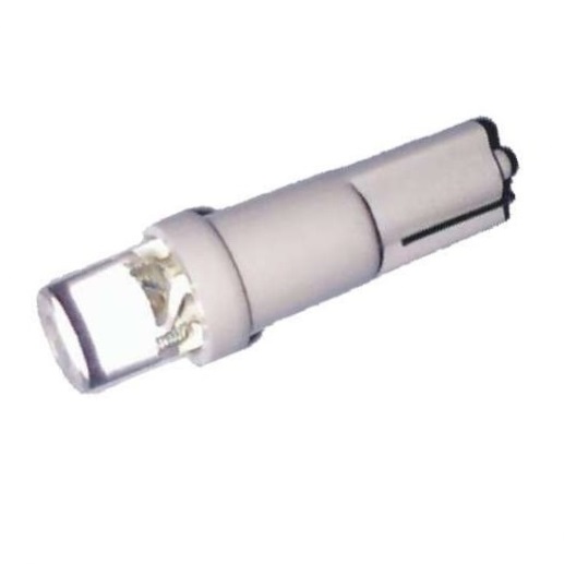 Лампа светодиодная W1.2W / T5 / W2.0x4.6d 12V 1LED белая