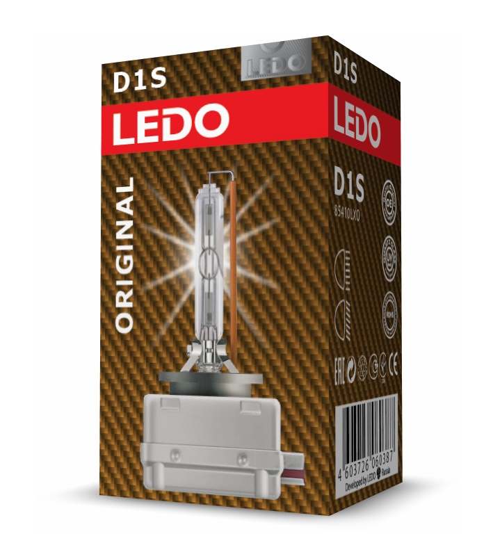 Лампа D1S 4300К LEDO Original