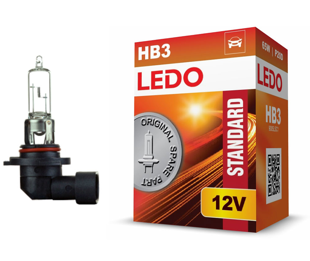 Лампа HB3 LEDO Standard 12V 65W