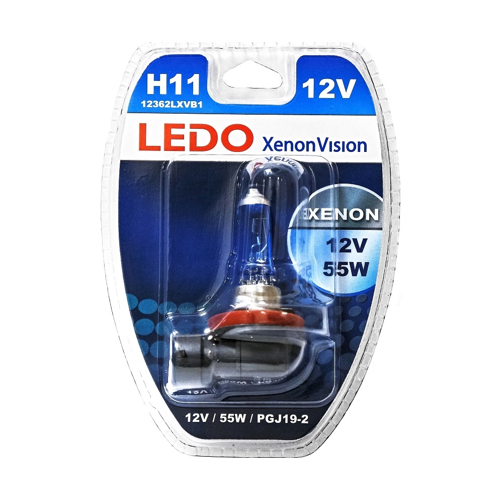 Лампа H11 LEDO XenonVision 12V 55W блистер