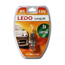 Лампа H1 LEDO LongLife 12V 55W блистер