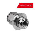 Гайка колеса М12*1.5 L37 S21 хром Premium