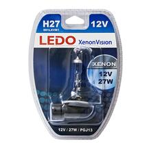 Лампа H27 (881) LEDO XenonVision 12V 27W блистер