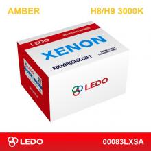Комплект ксенона H8/H9 3000K LEDO Amber