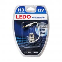Лампа H3 LEDO XenonVision 12V 55W блистер