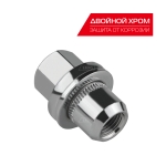 Гайка колеса на диск Land Rover M14*1.5 L46 S22 двойной хром