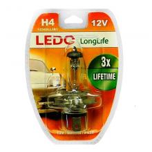 Лампа H4 LEDO LongLife 12V 60/55W блистер