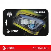 Лампа светодиодная W21/5W LEDO Max-Bright 6CSP 12V белая