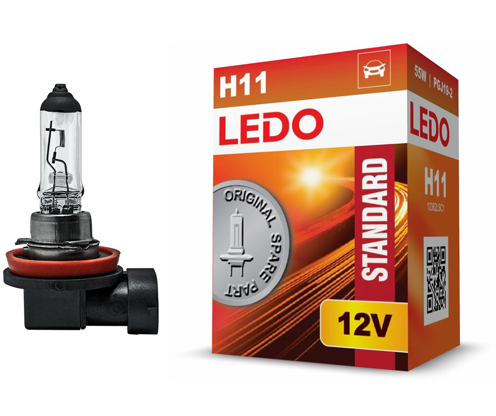 Лампа H11 LEDO Standard 12V 55W